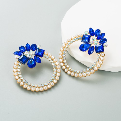 Fashion Jewelry Rhinestone Earrings For Women YWHME-923