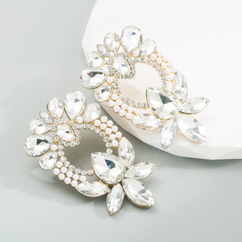 Fashion Jewelry Rhinestone Earrings For Women YWHME-924