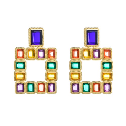 Fashion Jewelry Rhinestone Earrings For Women YWHME-925