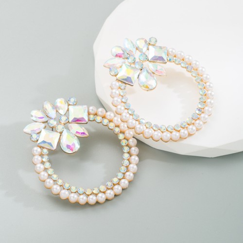 Fashion Jewelry Rhinestone Earrings For Women YWHME-926