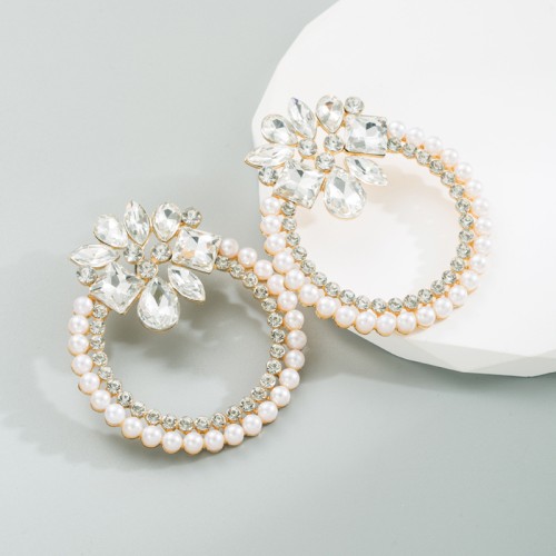 Fashion Jewelry Rhinestone Earrings For Women YWHME-926