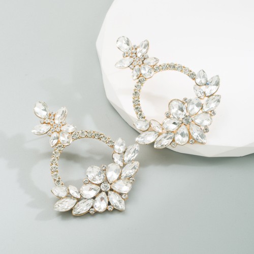 Fashion Jewelry Rhinestone Earrings For Women YWHME-927