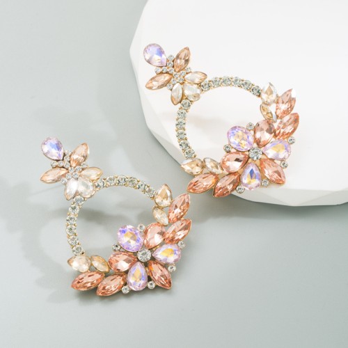 Fashion Jewelry Rhinestone Earrings For Women YWHME-927