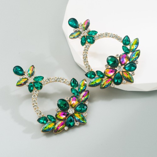 Fashion Jewelry Rhinestone Earrings For Women YWHME-927