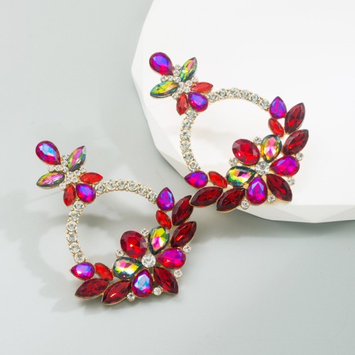 Fashion Jewelry Rhinestone Earrings For Women YWHME-927