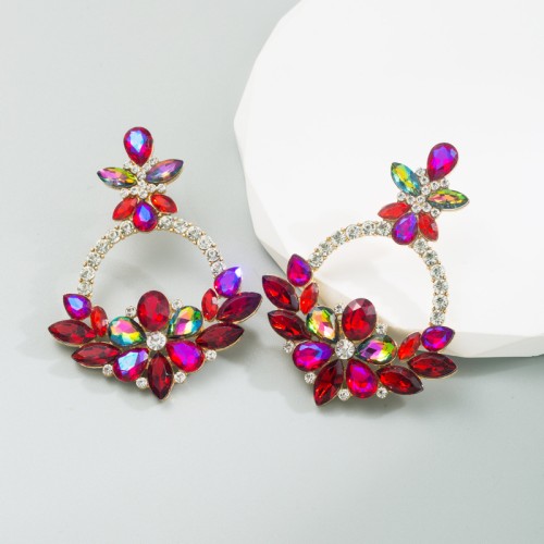 Fashion Jewelry Rhinestone Earrings For Women YWHME-927