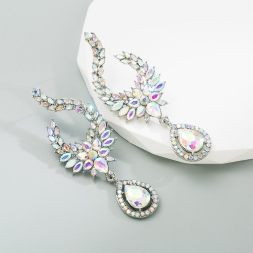 Fashion Jewelry Rhinestone Earrings For Women YWHME-928