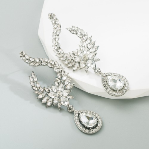 Fashion Jewelry Rhinestone Earrings For Women YWHME-928