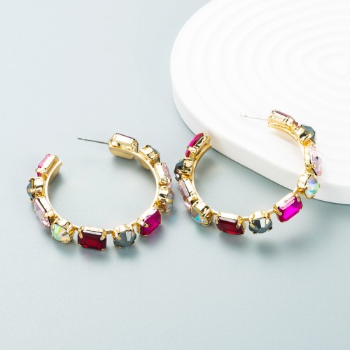 Fashion Jewelry Rhinestone Earrings For Women YWHME-929