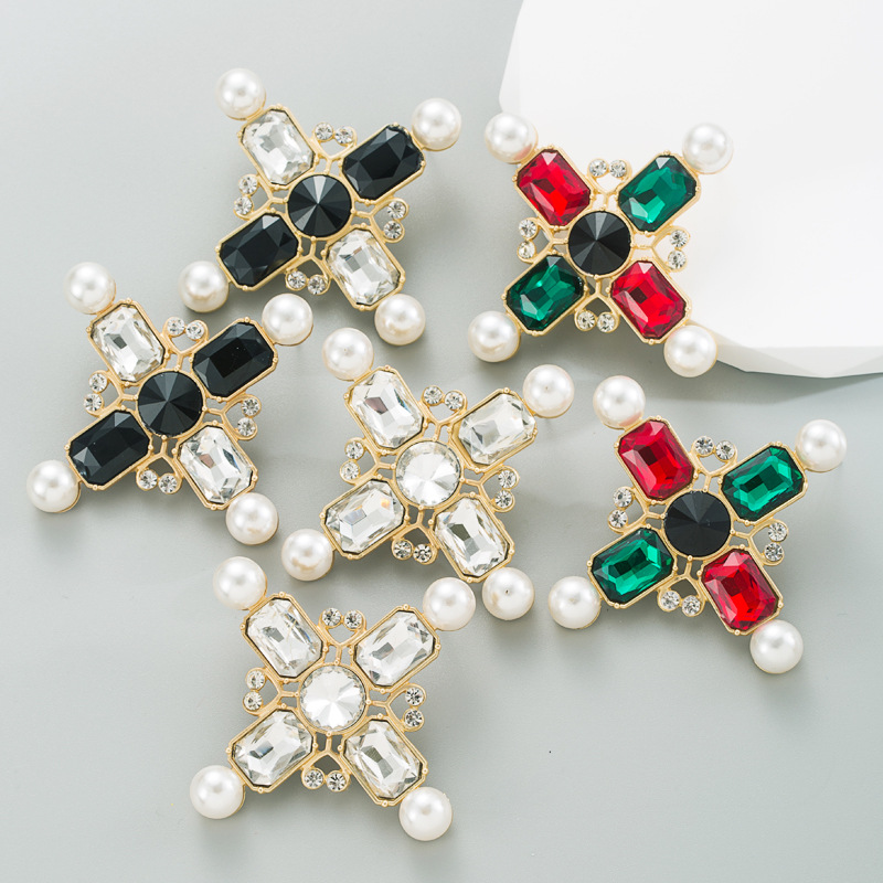 Fashion Jewelry Rhinestone Earrings For Women YWHME-930