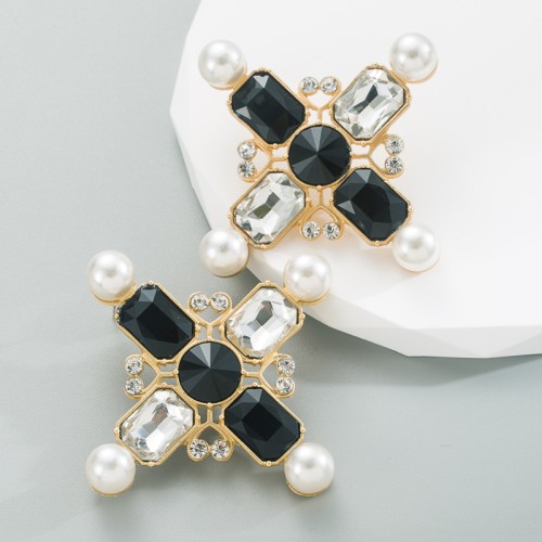 Fashion Jewelry Rhinestone Earrings For Women YWHME-930