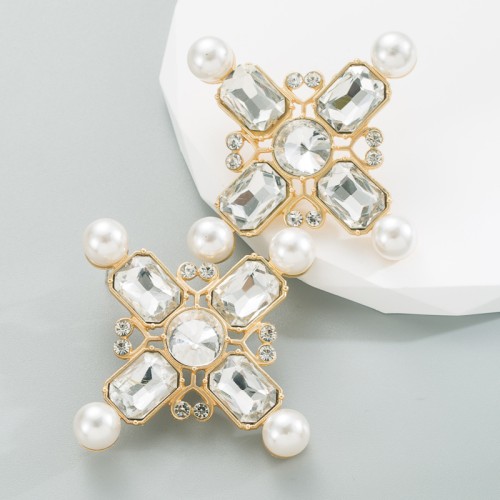 Fashion Jewelry Rhinestone Earrings For Women YWHME-930