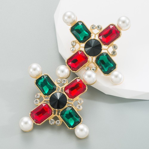 Fashion Jewelry Rhinestone Earrings For Women YWHME-930