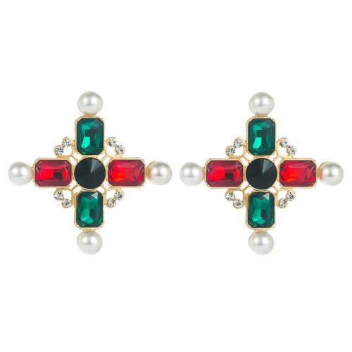 Fashion Jewelry Rhinestone Earrings For Women YWHME-930