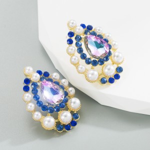 Fashion Jewelry Rhinestone Earrings For Women YWHME-931 