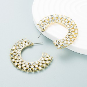 Fashion Jewelry Rhinestone Earrings For Women YWHME-932 