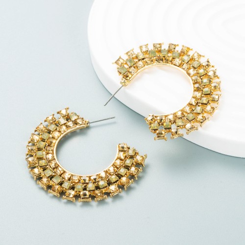 Fashion Jewelry Rhinestone Earrings For Women YWHME-932