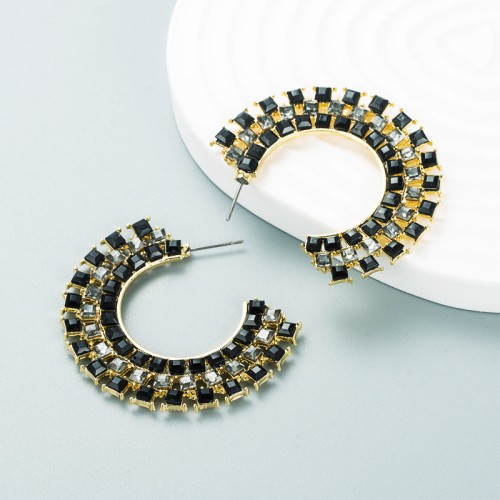 Fashion Jewelry Rhinestone Earrings For Women YWHME-932