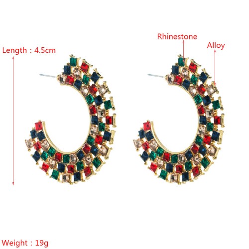 Fashion Jewelry Rhinestone Earrings For Women YWHME-932