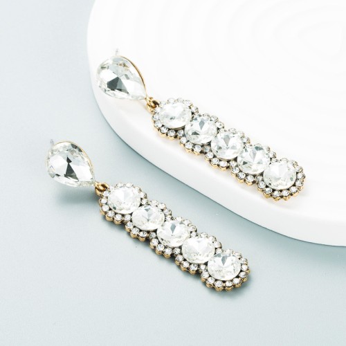 Fashion Jewelry Rhinestone Earrings For Women YWHME-933