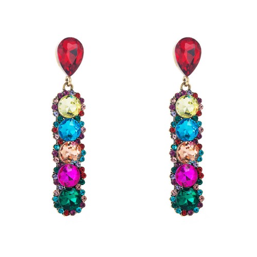 Fashion Jewelry Rhinestone Earrings For Women YWHME-933