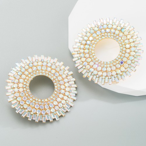 Fashion Jewelry Rhinestone Earrings For Women YWHME-934