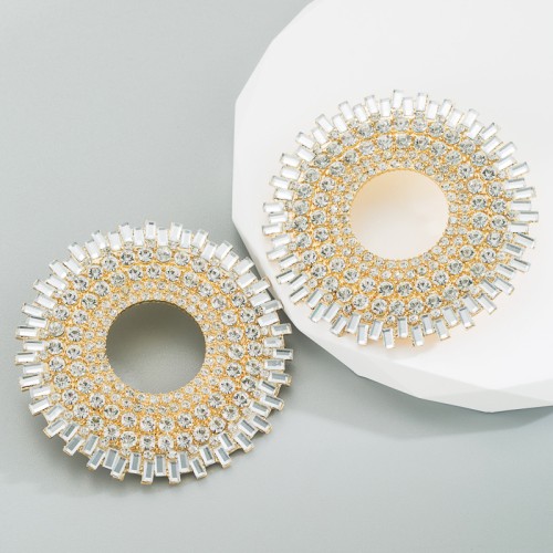 Fashion Jewelry Rhinestone Earrings For Women YWHME-934