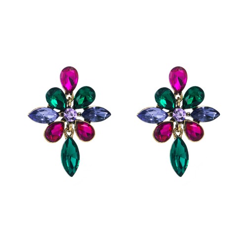 Fashion Jewelry Rhinestone Earrings For Women YWHME-935