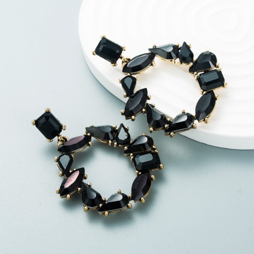 Fashion Jewelry Rhinestone Earrings For Women YWHME-936