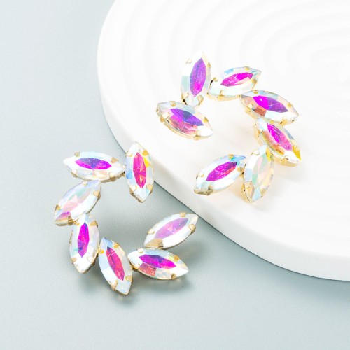 Fashion Jewelry Rhinestone Earrings For Women YWHME-937