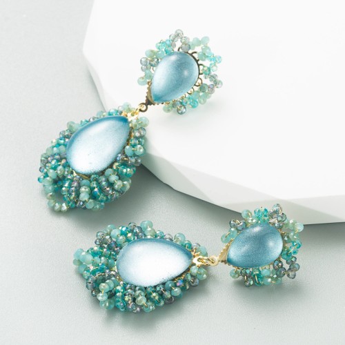 Fashion Jewelry Rhinestone Earrings For Women YWHME-938