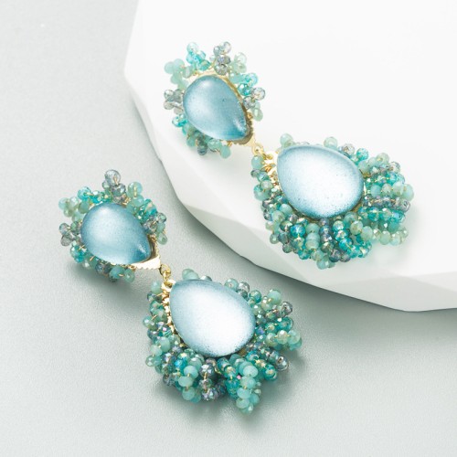 Fashion Jewelry Rhinestone Earrings For Women YWHME-938