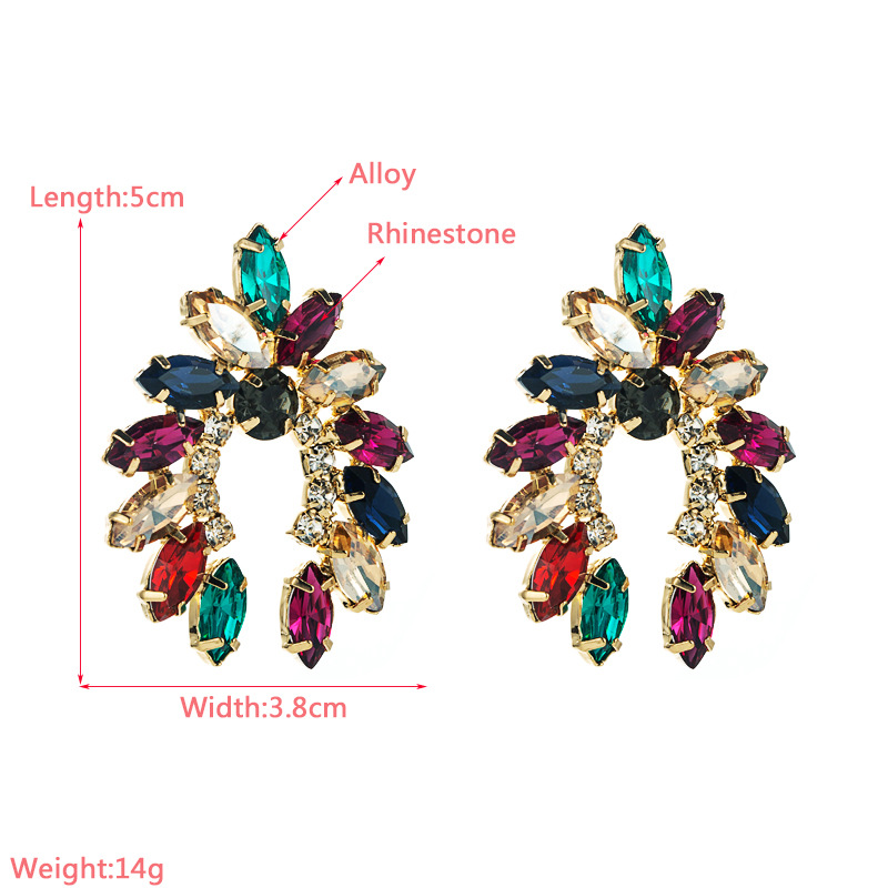 Fashion Jewelry Rhinestone Earrings For Women YWHME-939 