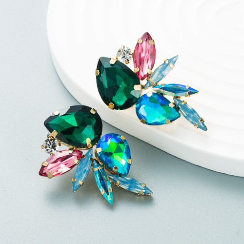 Fashion Jewelry Rhinestone Earrings For Women YWHME-940