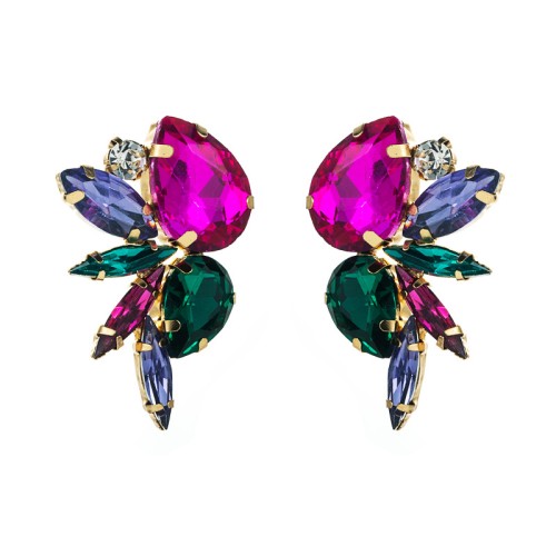 Fashion Jewelry Rhinestone Earrings For Women YWHME-940