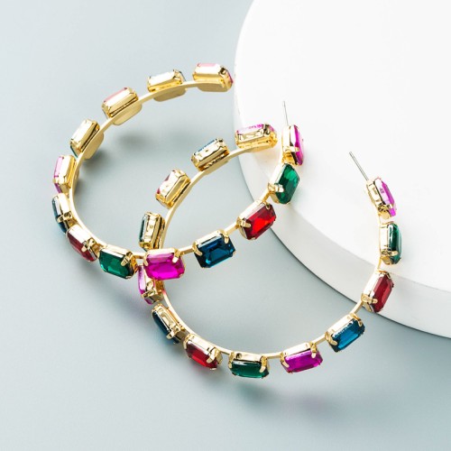 Fashion Jewelry Rhinestone Earrings For Women YWHME-941