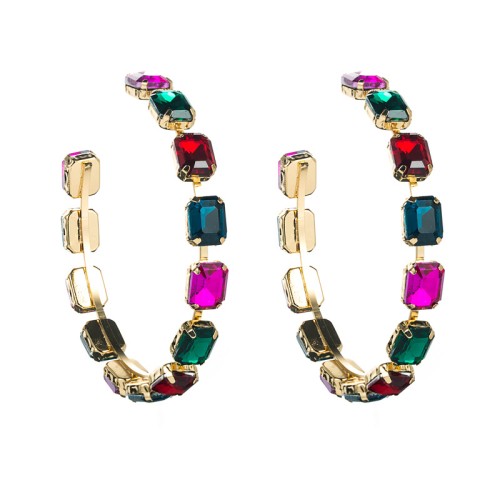 Fashion Jewelry Rhinestone Earrings For Women YWHME-941