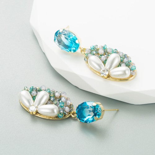 Fashion Jewelry Rhinestone Earrings For Women YWHME-942