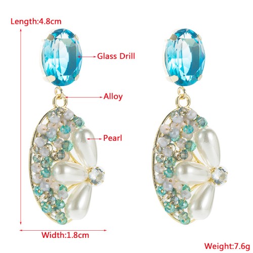 Fashion Jewelry Rhinestone Earrings For Women YWHME-942