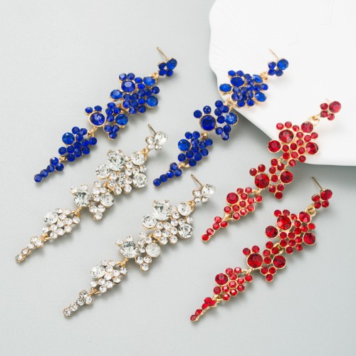 Fashion Jewelry Rhinestone Earrings For Women YWHME-943