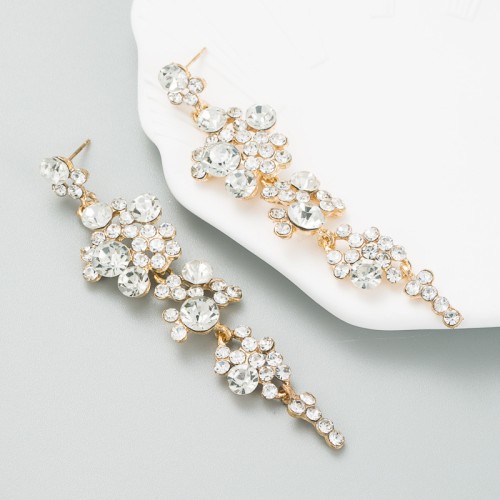 Fashion Jewelry Rhinestone Earrings For Women YWHME-943