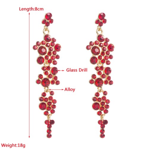 Fashion Jewelry Rhinestone Earrings For Women YWHME-943