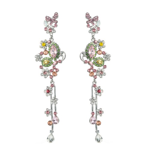 Fashion Jewelry Rhinestone Earrings For Women YWHME-944