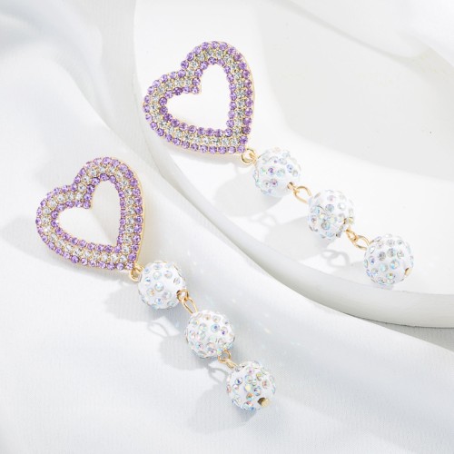 Fashion Jewelry Rhinestone Earrings For Women YWHME-945