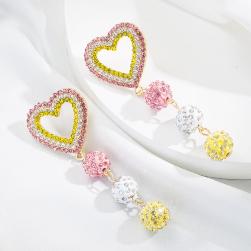 Fashion Jewelry Rhinestone Earrings For Women YWHME-945