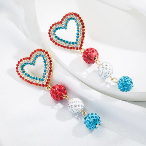 Fashion Jewelry Rhinestone Earrings For Women YWHME-945