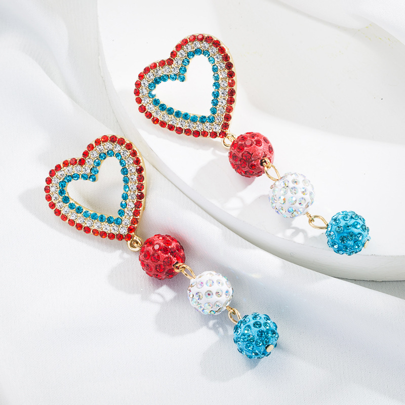 Fashion Jewelry Rhinestone Earrings For Women YWHME-945 