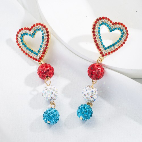 Fashion Jewelry Rhinestone Earrings For Women YWHME-945