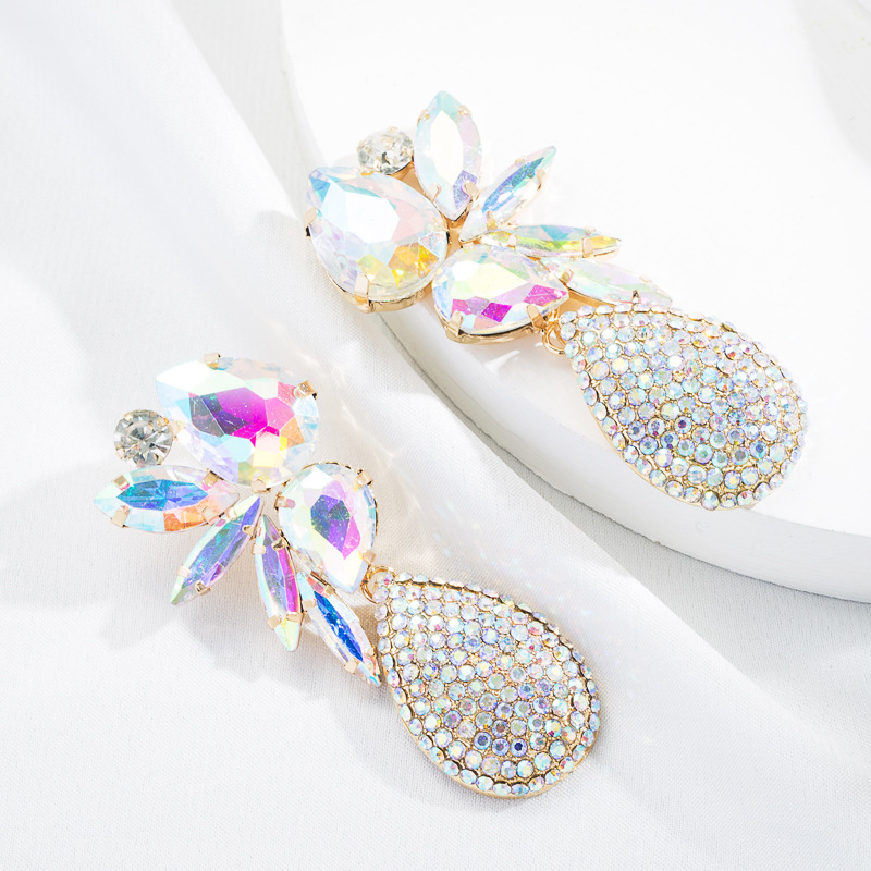 Fashion Jewelry Rhinestone Earrings For Women YWHME-946 