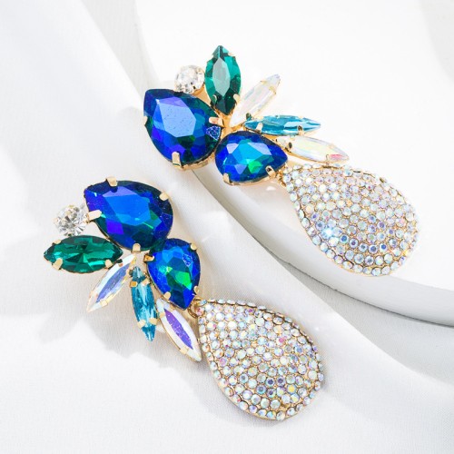 Fashion Jewelry Rhinestone Earrings For Women YWHME-946